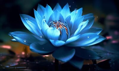 Blue Lotus Flower