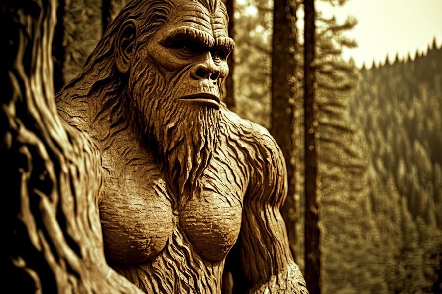 Sasquatch Statues