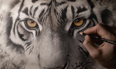 Tiger Drawing