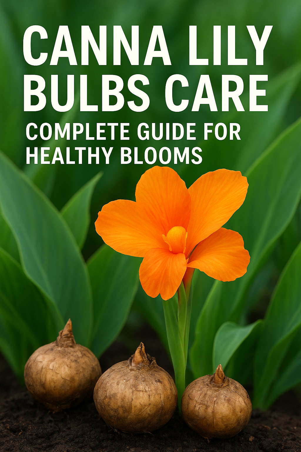 Canna Lily Bulbs Care