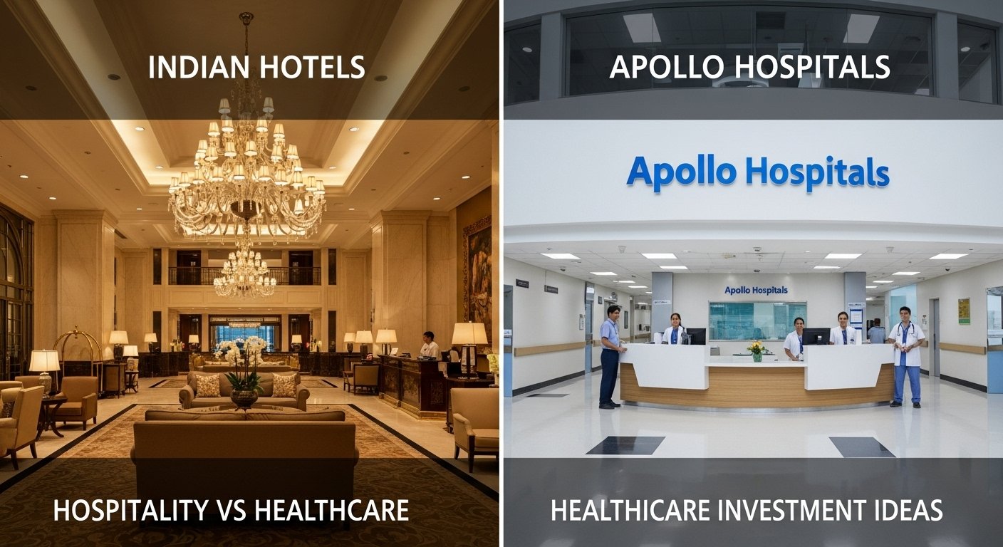Indian Hotels vs Apollo Hospitals Hospitality vs Healthcare Investment Ideas