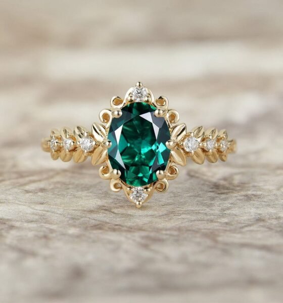 Vintage Style Engagement Rings