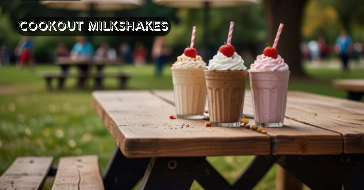 Cookout milkshakes