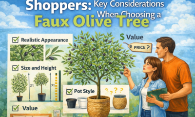 Faux Olive Tree