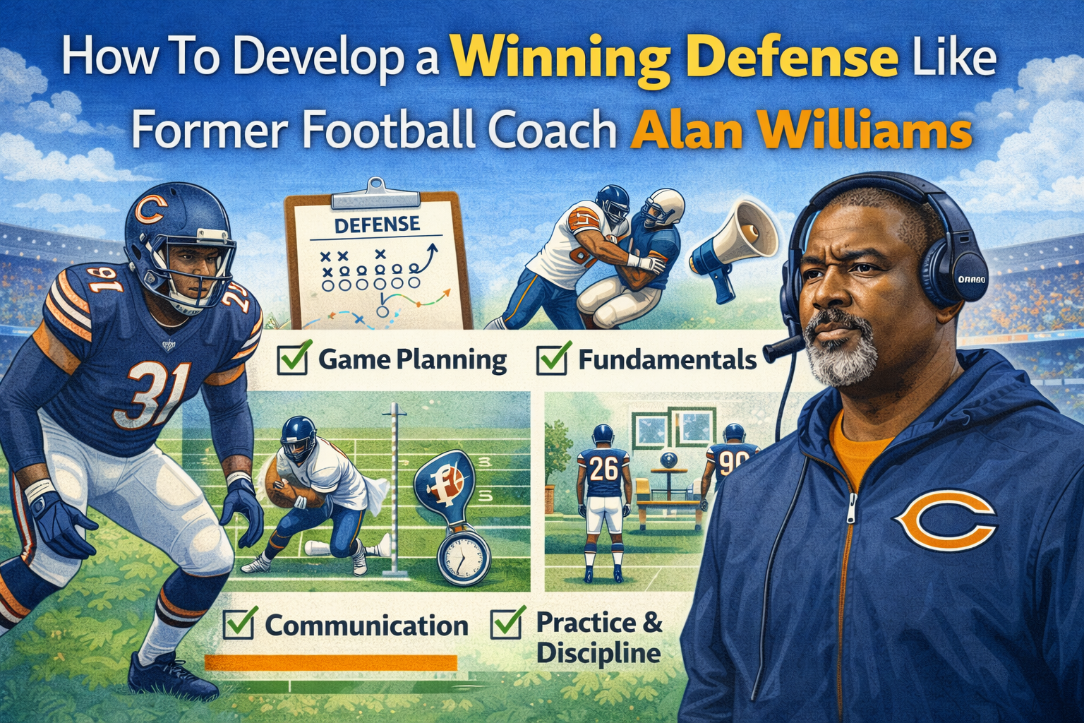 Football Coach Alan Williams