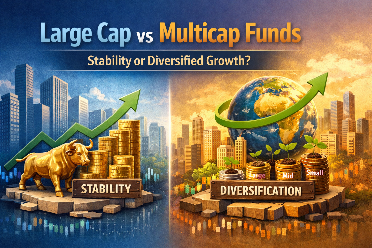 Large Cap vs Multicap Funds