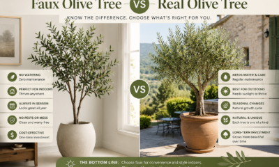 Faux Olive Tree