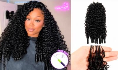 Feather Crochet Hair